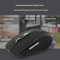 Bluetooth 5.2 Mouse 2.4G Wireless Mouse Dual-Mode Silent Mouse Rechargeable Gaming Mouse 800/1200/1600DPI For PC Computer Laptop 3