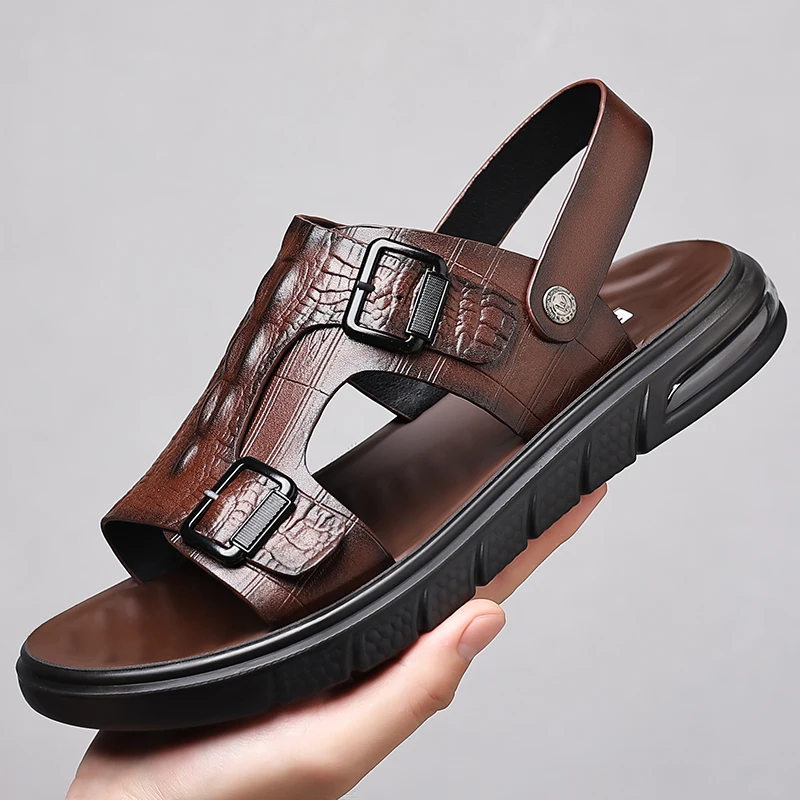 Outdoor Men's Sandals Outdoor Summer Slippers High-quality Shoes