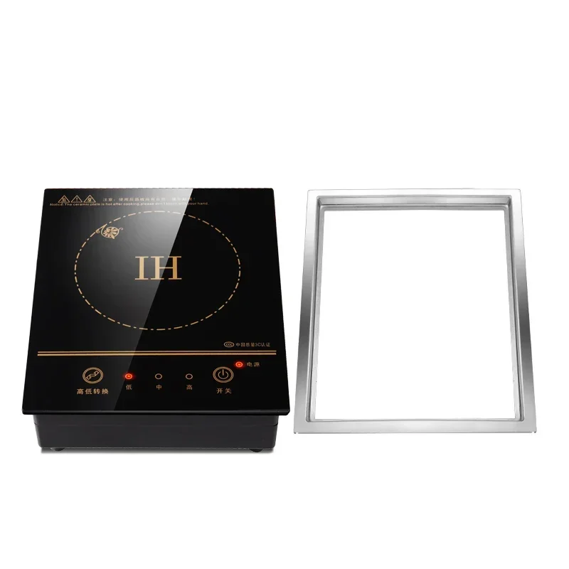 Induction Cooker Electric Stove Boiler Mini Electric Magnetic Induction Cooker Wire control Embedded Hotpot Hob Burner Waterproof hot pot Tea Boiler Stove Cooktop 800W