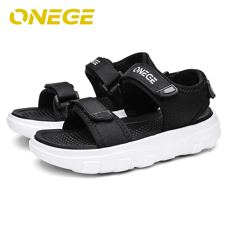 K2622 여름용 심플한 아동용 미끄럼 방지 비치 슈즈, 편안하고 패셔너블하며 스포티하고 통기성이 좋은 신발, 야외용 경량 신상품 소년용 부드러운 밑창의 다용도 샌들