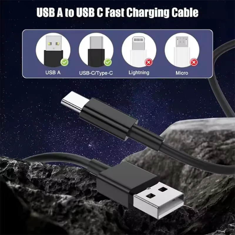 A 3.5-meter ultra-long charging cable, supporting super-fast charging, suitable for dashcam devices, etc.