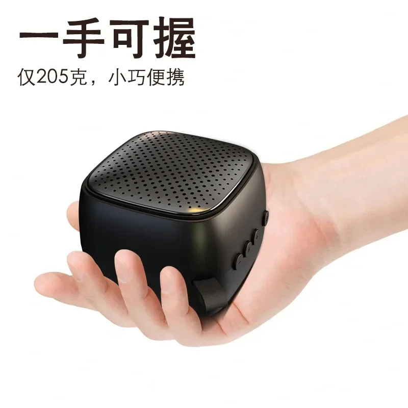 

2024062608 portable subwoofer desktop colorful steel gun Bluetooth mini speaker
