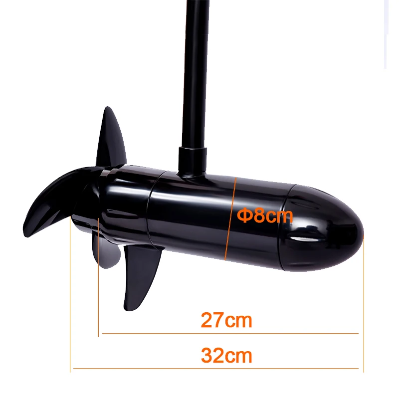 50LBS 12V Electric Trolling Motor Inflatable Boat Outboard Engine for PVC  Inflatable Assault Boat Fishing Kayak - AliExpress