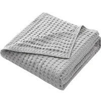 Summer Waffle Plaid Cotton Bed Blanket Throw Thin Quilt Knitted Bedspread Home Hotel Coverlets Green Pink Throw Blankets 2