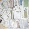 Journal GO 30pcs/lot Embrace The Summer Vintage Simple Border Memo Pad Material Paper Creative DIY Journal Collage Stationery 3