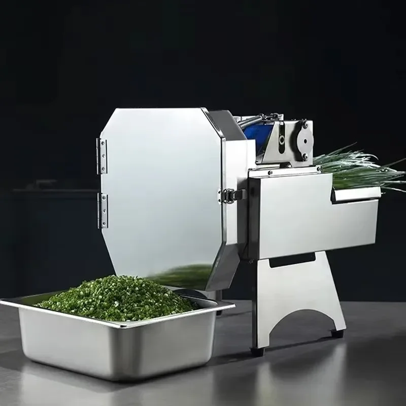 110V/220V CommercialShallot Vegetable Cutter Machine Multifunctional for Home Dicing Machine Carrot Potato Fruit Electric Slicer