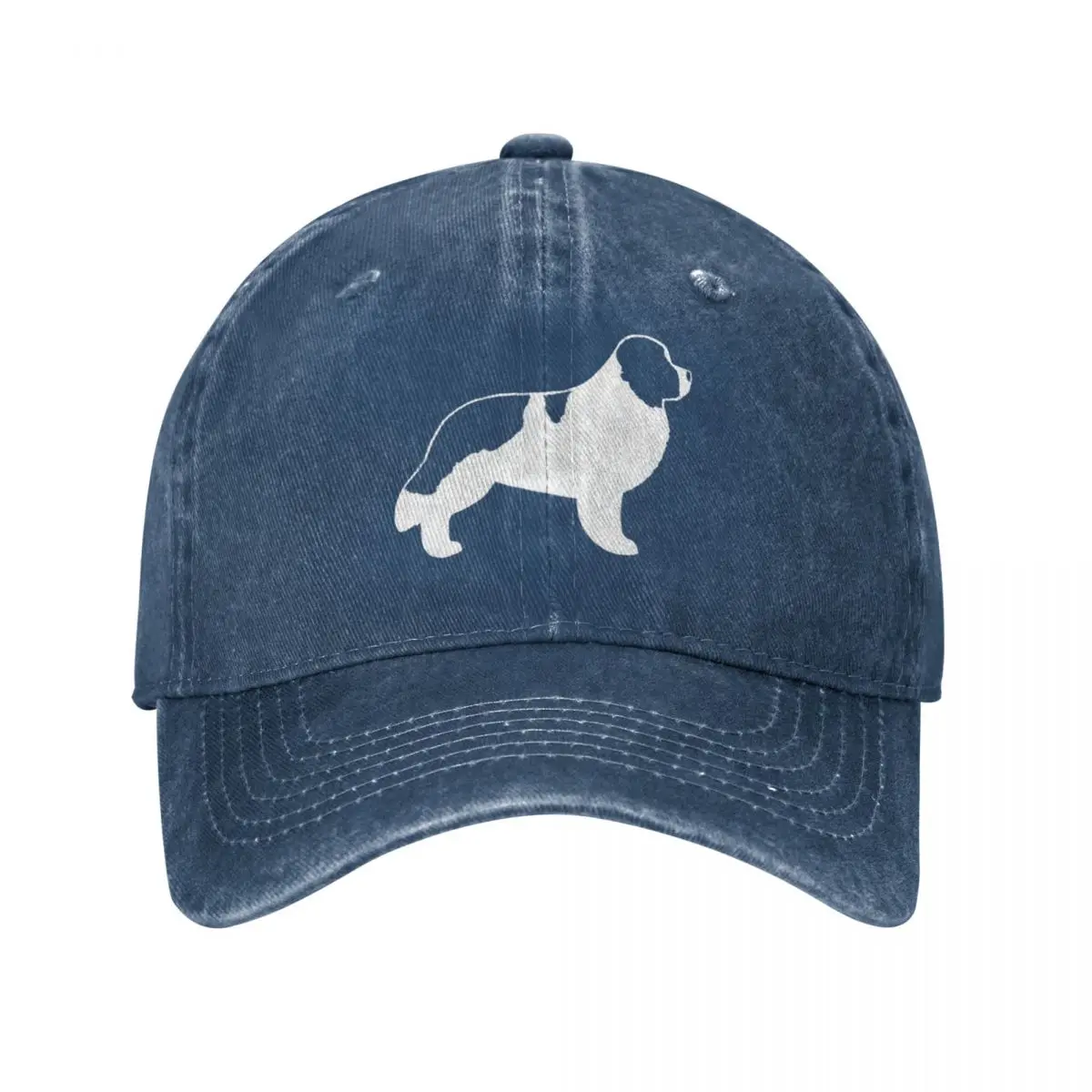 Newfoundland Landseer Dog Breed Baseball Cap Designer Hat Unisex_voghion.com