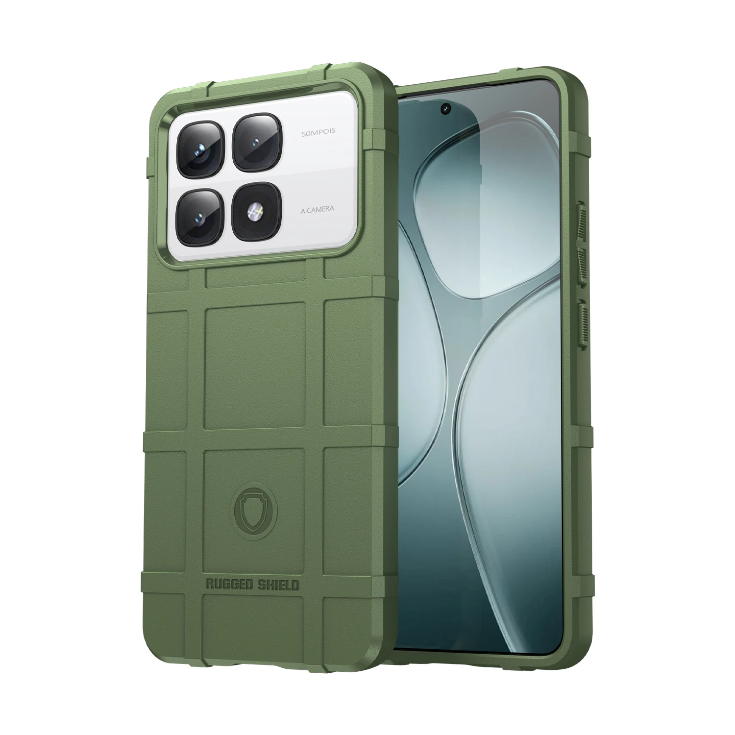 Premium Armor Shield Silicone Back Cover for Anti-Knock Protection