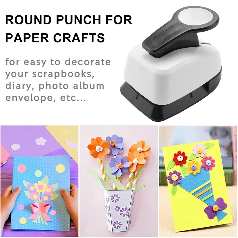 Wholesale Paper Craft Punches Set Single Hole Punchers For Crafts, 916 25mm  Circle Shapes Other Desk Accessories 230926 From Fan10, $11.99