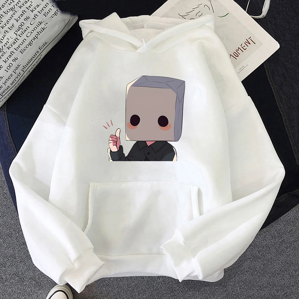 

Little Nightmares Mono Graphic Hoodies Cute Cartoon Printing Clothes Autumn Men/women Fleece Sweatshirts Loose O-neck Pullovers