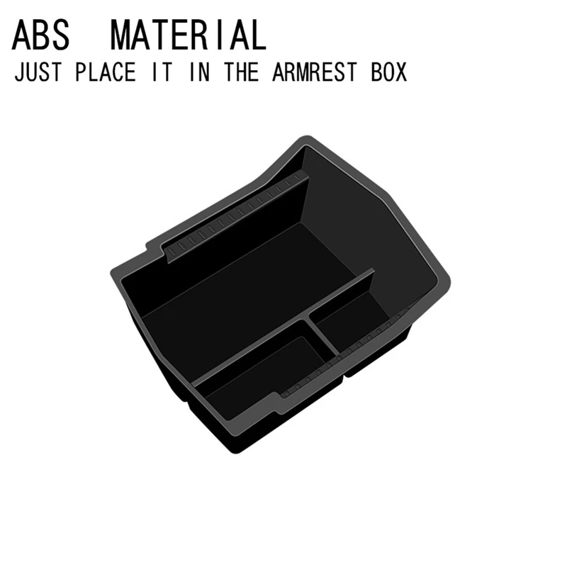Car Center Console Armrest Storage Box Organizer Tray For Subaru Forester Interior Accessories