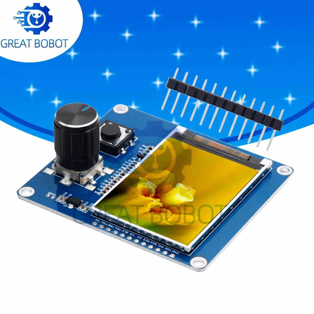 2.0 inch TFT display screen with EC11 rotary encoder combination module ...