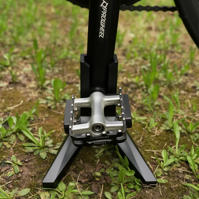 MTB Fahrrad Ständer Mountain Road 26 zoll Fahrrad pedal Unterstützung Stehen Hinten Kick Ständer Unterstützung Halter für Straße Mountainbikes – Detail 6