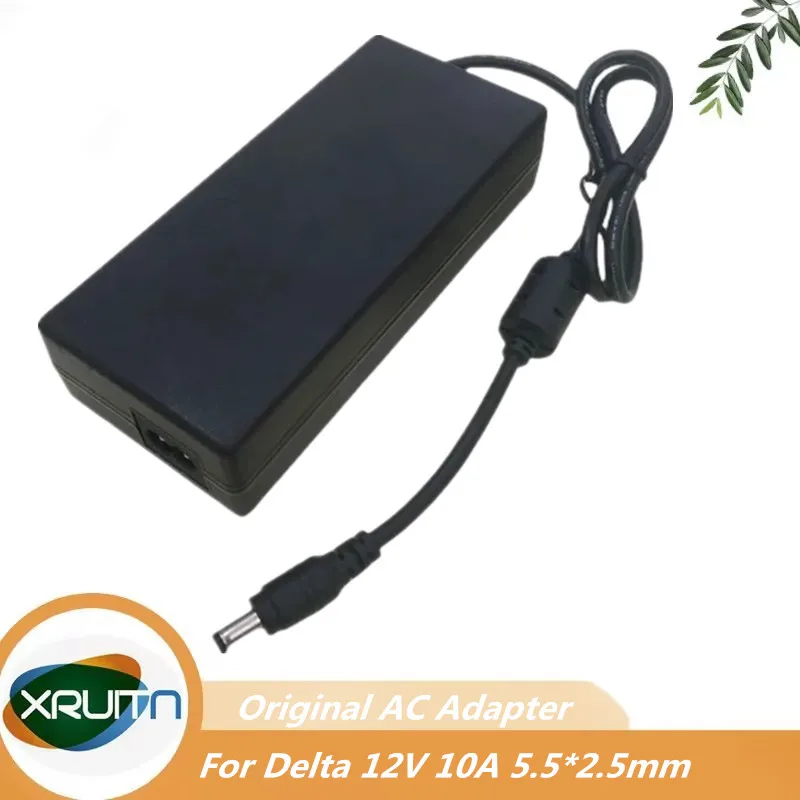 

Оригинальный адаптер DELTA 12V 10A 120w 5,5*2,5 AC/DC