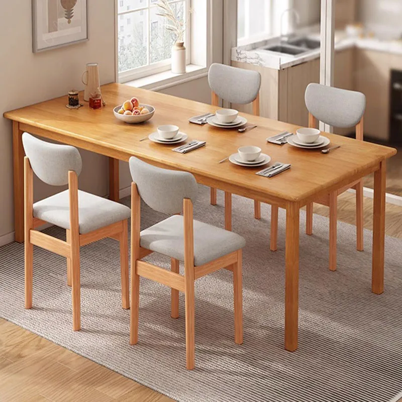 

Japanese Restaurant Nail Dining Table Makeup Balcony Wood Nordic Kitchen Tables Entryway Newclassic Mesas De Jantar Furniture