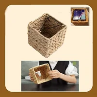 Bohemian style tissue box holder - Decorative handkerchief cube, suitable for bathroom and desktop storage, shelf basket 2