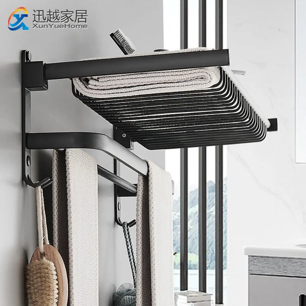 Bathroom Towel Rack Organizer Aluminum Bathroom Accessories Towel