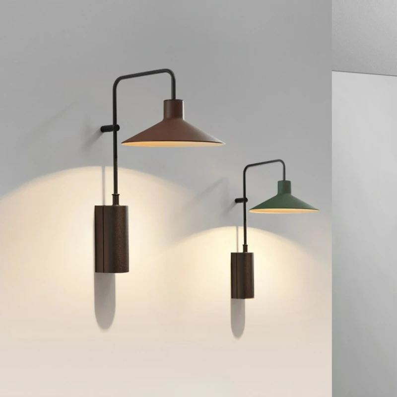

Retro American Wall Courtyard Waterproof Wall Lamp Modern Coffee Shop Restaurant Designer Light Luxury Simple Wall Lamp