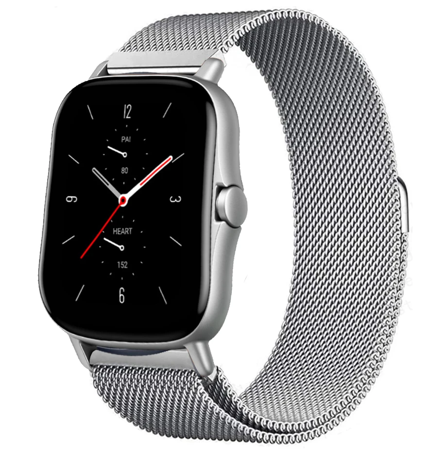 Magnetic Metal Mesh Smartwatch Bracelet Strap