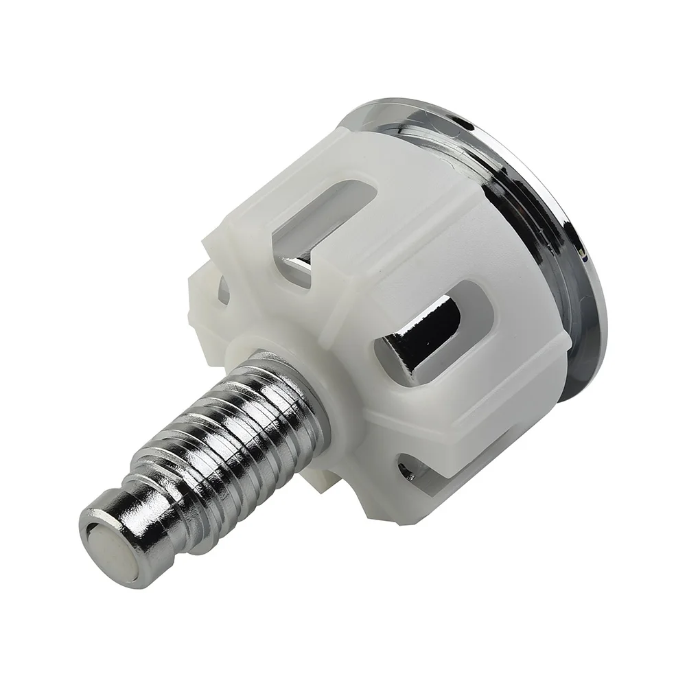 1x Toilet Water Switch Push Button Dual Flush Water Saving Valves for Cistern Bathroom Accessories 38-49mm toilet water tank valve push button switch toilet flush button