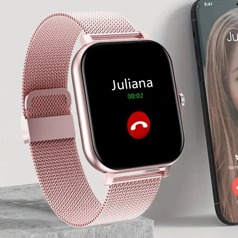 LAXASFIT Smartwatch For Men Women Bluetooth Calling Bracelet Sport Fitness Smart Watch Gifts Digital Smartwatch Women Wristwatch BEST SELLERS