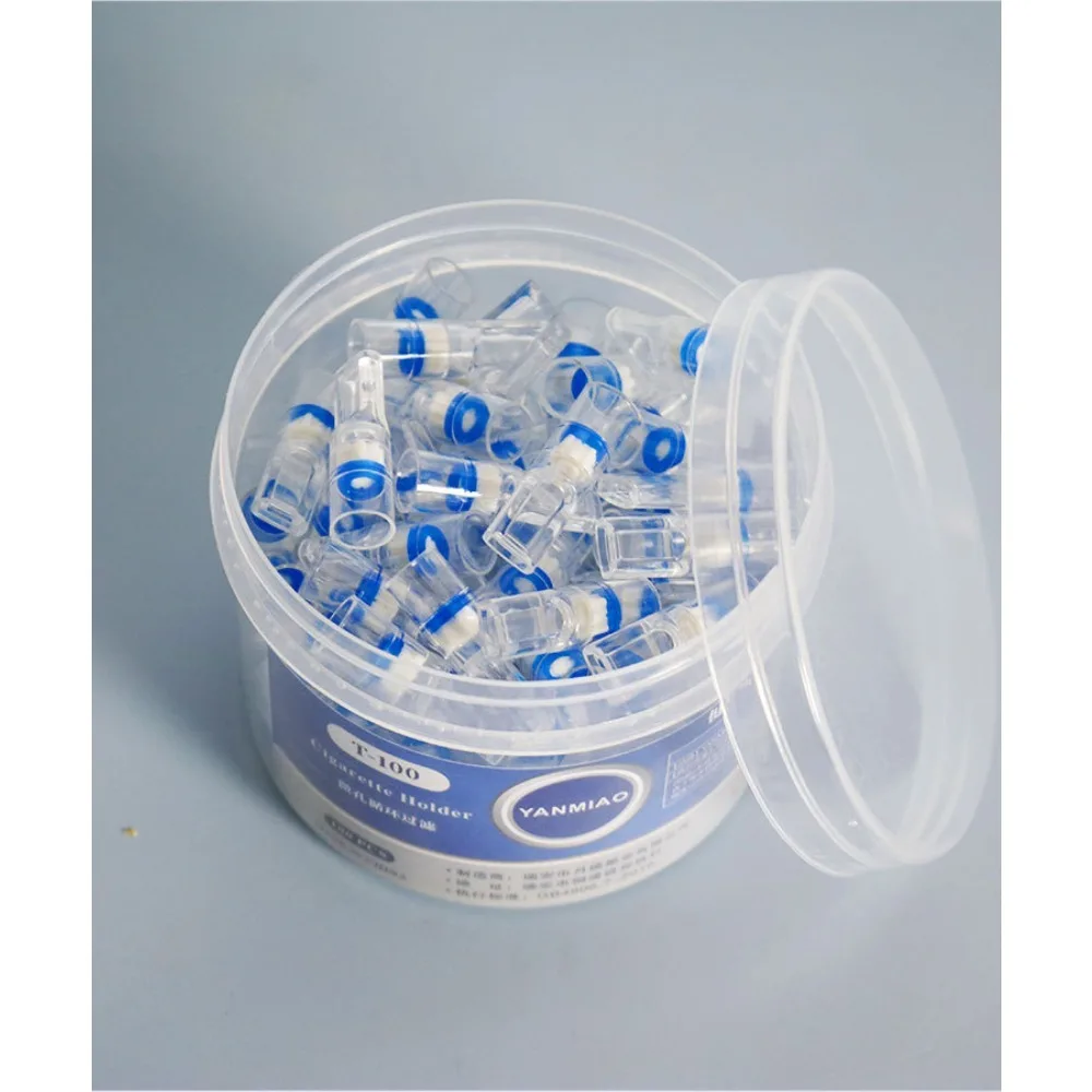 2025 Nuevo modelo de punta de filtro de cigarrillo desechable, unisex, purificador de humo y limpieza de pulmón, con cigarrillos finos y gruesos