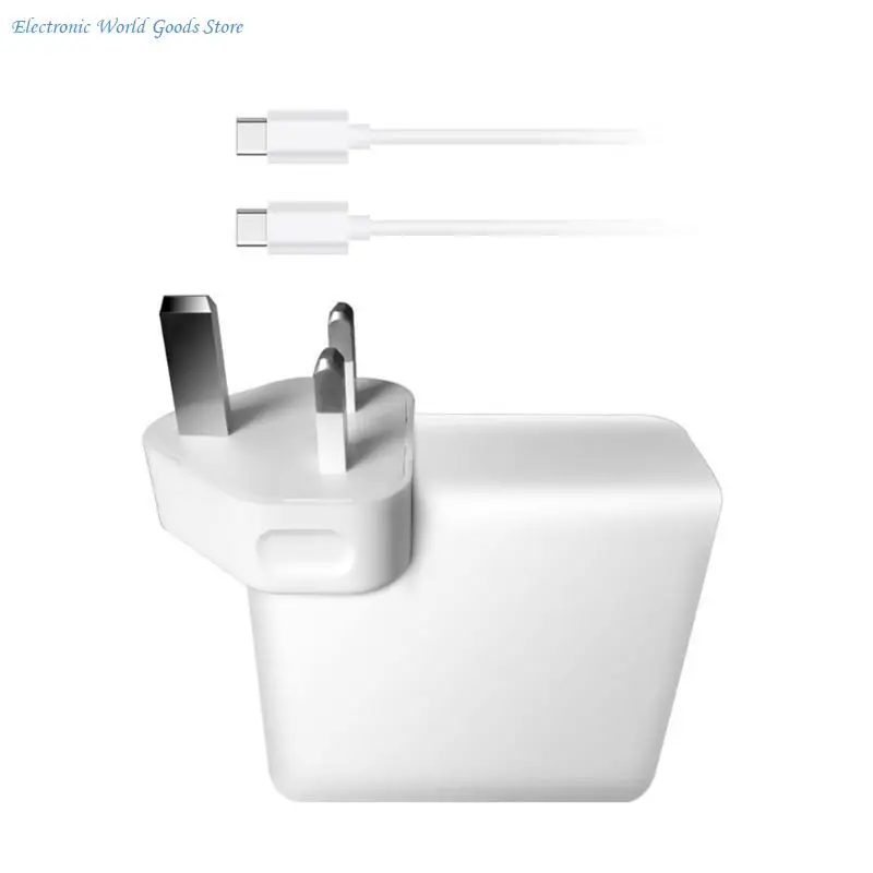 A3PD 100W USB C 노트북 태블릿 용 충전 어댑터 패드 폰 USB C 장치 충전기는 180cm 케이블과 함께 제공됩니다.