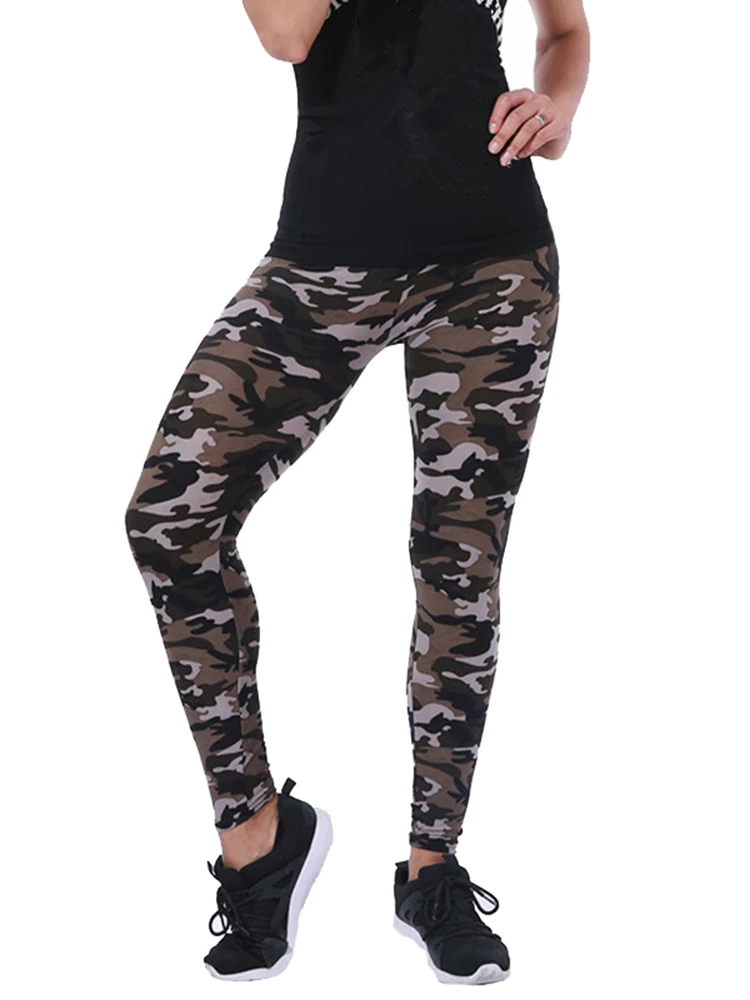 yoga pants CUHAKCI Women Camouflage Leggings Fitness Military Army Green Leggings Workout Pants Sporter Skinny Adventure Leggins honeycomb leggings