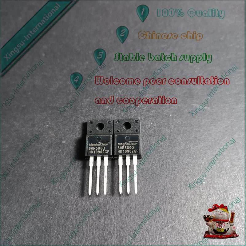 

1PCS/ Piece 60R580Q MMF60R580Q 8A/600V TO-220F N Channel Field Effect Triode Can Be Shot Directly