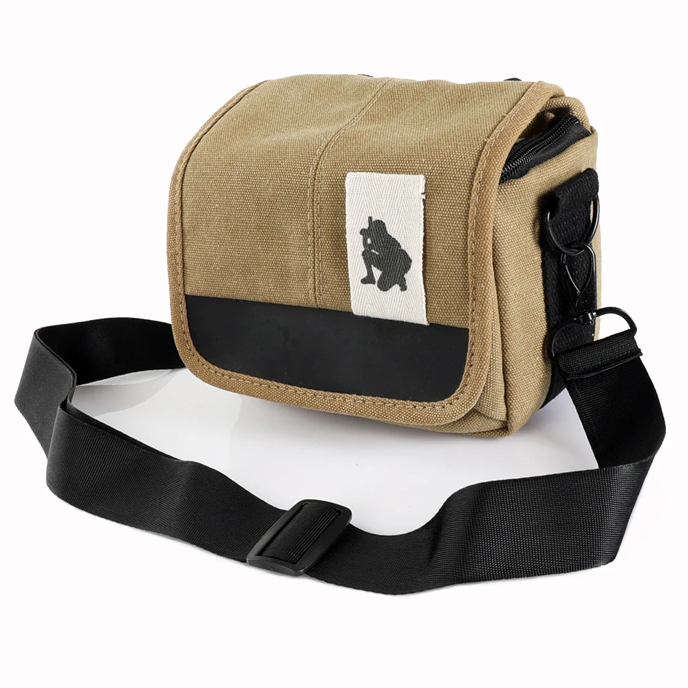 Tela Dlrs Caso Sacchetto Della Macchina Fotografica Per Nikon D5600 D5500 D5300 D5200 D5100 D5000 D3500 D3400 D3300 D3200 D3100 D3000 Con 18-55Mm Lens