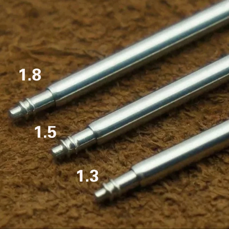 Versatile Metal Watch Band Spring Bar Pins - Assorted Sizes