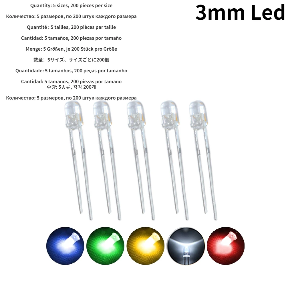 3mm LED kit 1