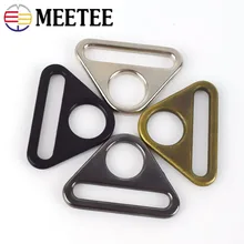 

Meetee 20pcs 25/32/38/50MM Adjustment Belt Anti-skid Buckle Connection Bikini Button Bra Clothing Hardware Accessories BF223