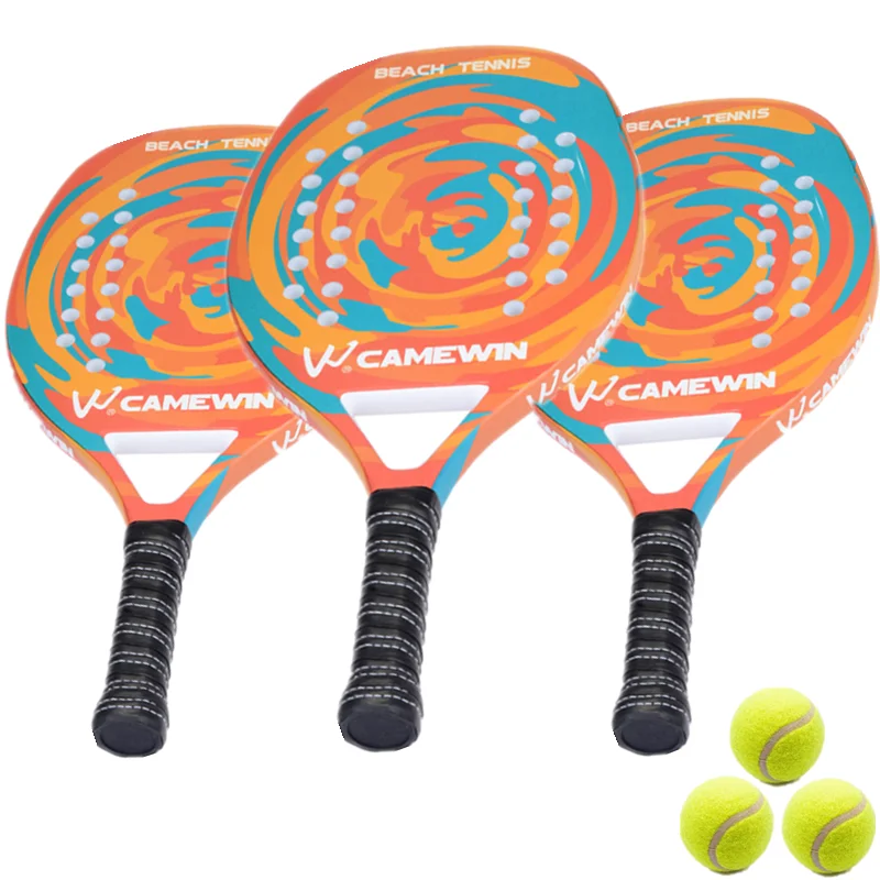 Carbon Fiber Women's Equipment Racket Beach Tennis Carbon Raquetes