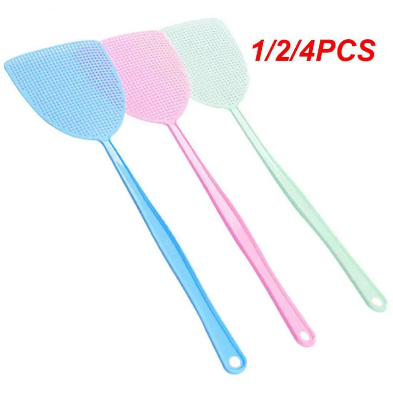 Mosquito Swatter Plastic Pestle Hatchet Home And Garden Portable Mosquito Tool Killer Fly Swatter Shoot Fly Pest 1/2/4PCS