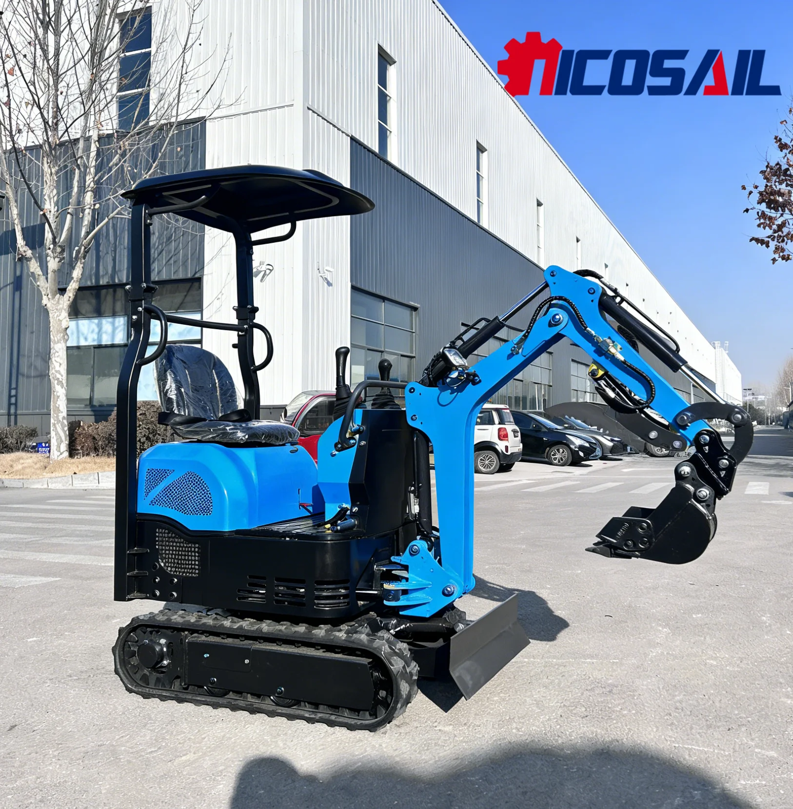 Brand new tracked mini excavator, 0.6-ton small excavator, suitable for gardens and farms Brand new tracked mini excavator, 0.6-ton small excavator, suitable for gardens and farms
