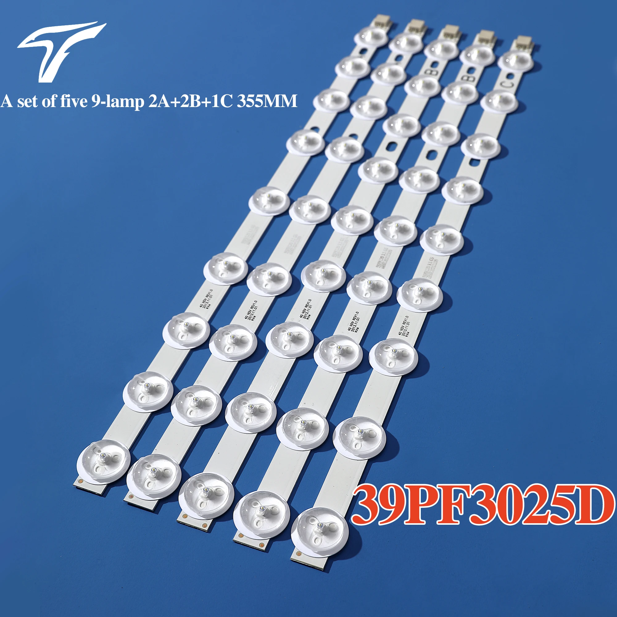 40" 39" LED Backlight Strip For TOSHIBA 40L3433DG VESTEL VES390UNDC-01 VES400UNDS-01 VES400UNDS-02