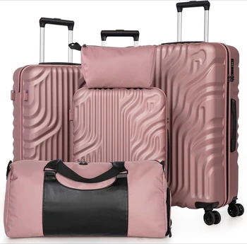 Spinner Luggage Set with Detachable Wheels 1
