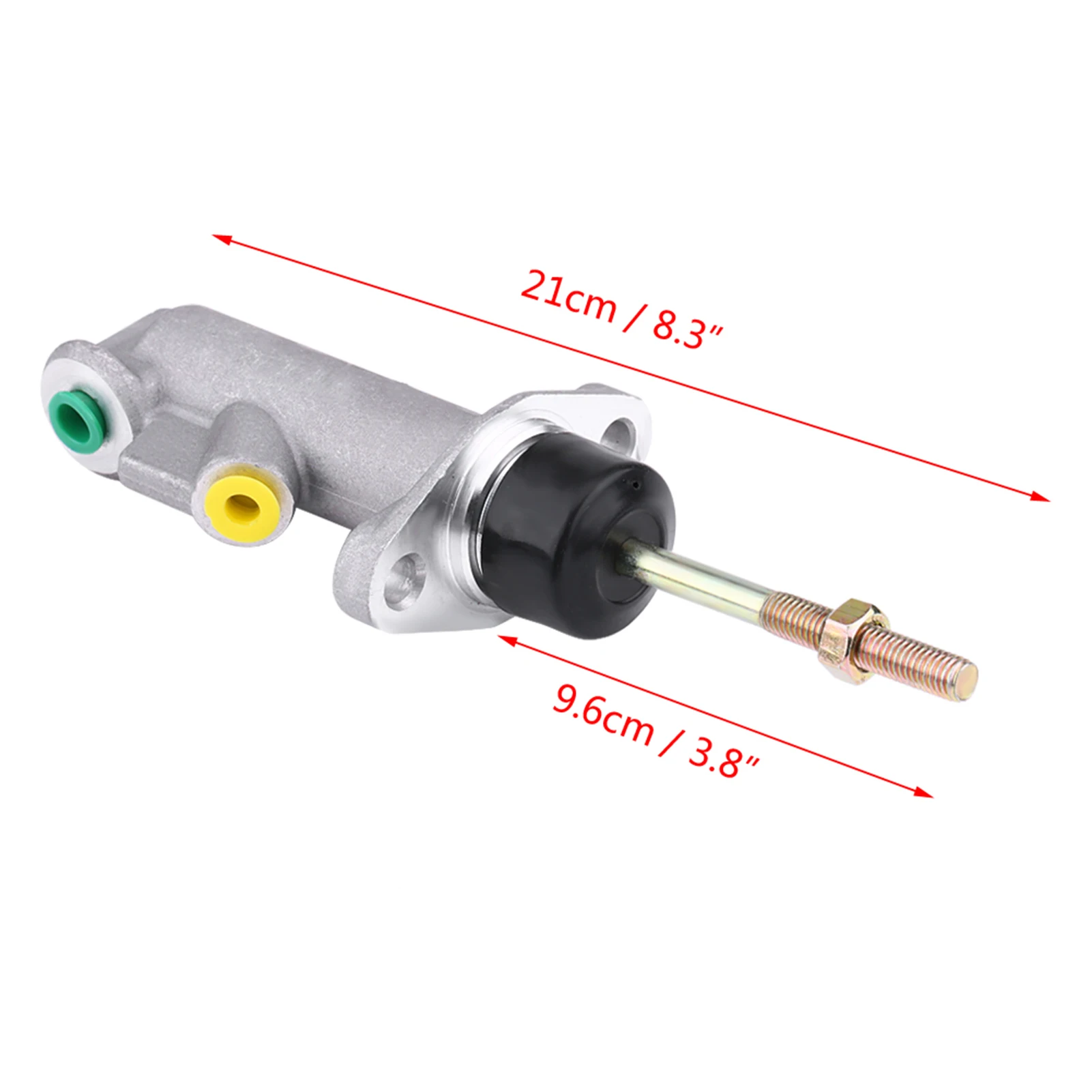 Hydraulic Handbrake Master Cylinder Clutch Master Cylinder Brake Master Cylinder Aluminum Alloy Car Brake Clutch Master Cylinder 0.75in Bore Remote for Hydraulic Hydro Handbrake