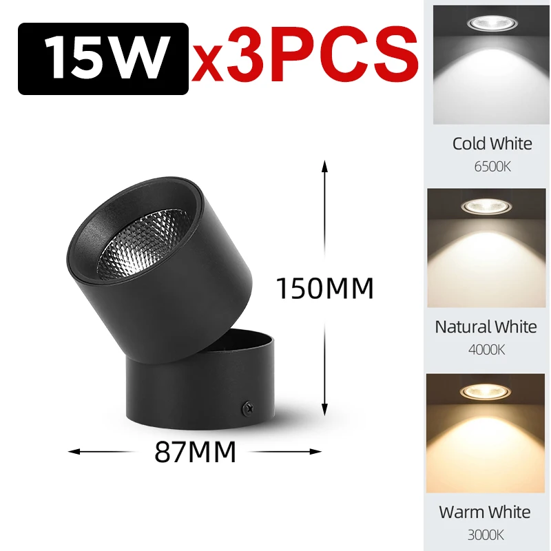 thumbnail image 1 of Foco LED para sala de estar, lámpara de techo, electrodomésticos, focos LED para interiores, accesorios de 220 V, iluminación de alto brillo, foco LED, 1 of 5