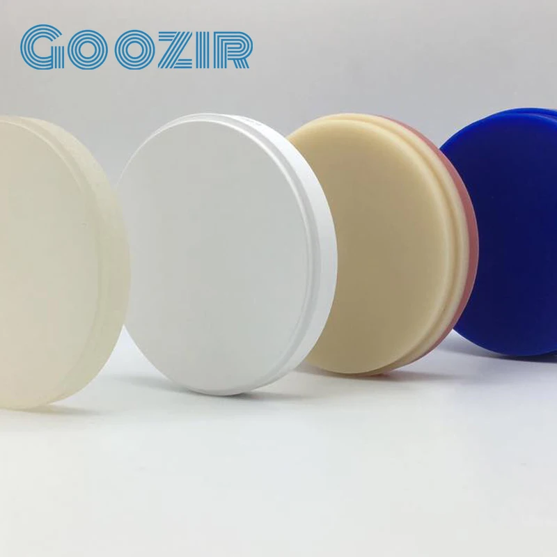 

3pcs goozir CAD/CAM PMMA multilayer Block Blank Dental Lab Products PMMA Discs Disk Milling Open System Temporary Crowns Bridges