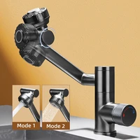 Digital Display LED Basin Faucet 360 Rotation Multi-function Stream Sprayer Hot Cold Water Sink Mixer Wash Tap For Bathroom 5