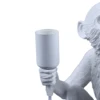 Creative Resin Sitting Monkey Table Lamp Hanging Wall Light For Bedroom us 5
