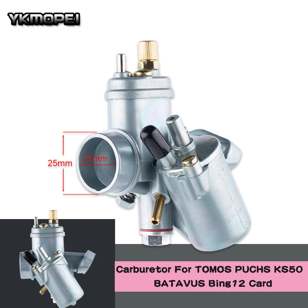 Moto 12Mm Carburatore Per Bing 12Mm Ssn 1/12/24 Nsu Per Hercules Mk3 Tomos Puchs Ks50 Batavus Mofas Ciclomotore Monopattino
