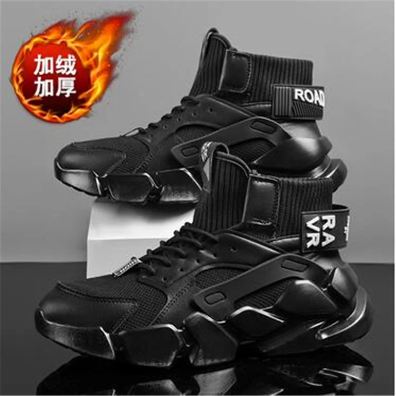 

Men Vulcanized Shoes 2023 New Fashion Light Shoes Men Women High-rise Sneakers Breathle Walking Running Shoes Plus Size 46