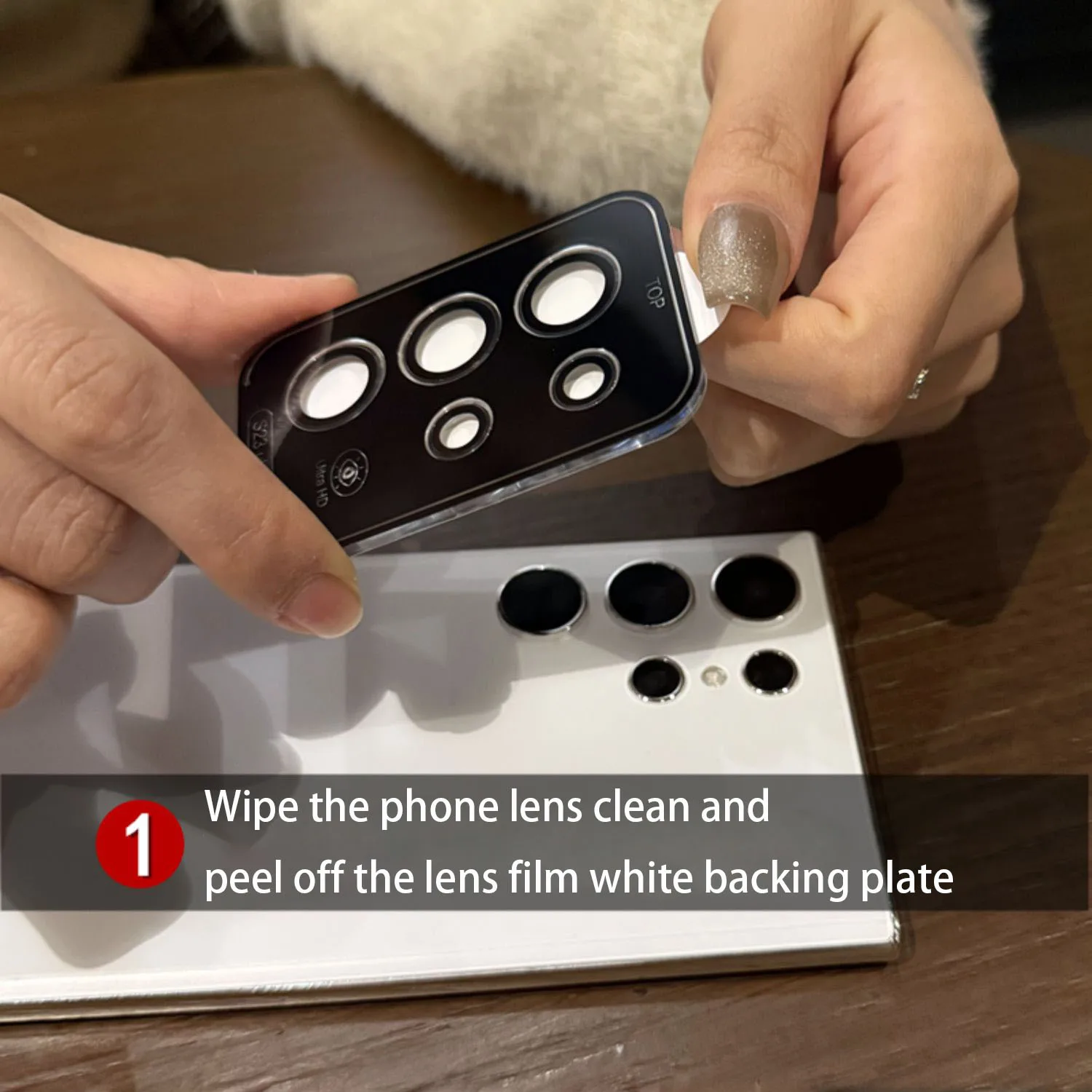 Premium Metal Camera Lens Protector - Tempered Glass Cover and Protection Accessories
