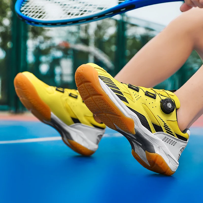2026 Brand Men's Badminton Shoes, Professional Volleyball Sports Shoes, Men's Breathable Lightweight Table Tennis Shoes