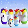 36cm/45cm/70cm PVC Inflatable Toy Cartoon Penguin Tumbler Children Gift 1