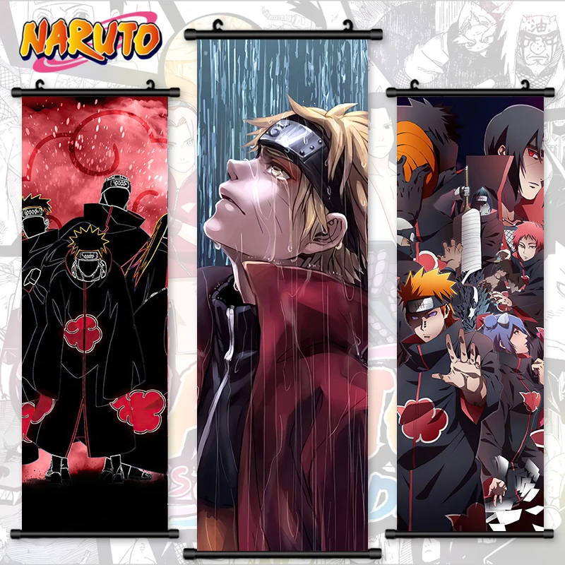 

Wall Artwork Japan Anime JP Canvas Naruto Painting Kakashi Picture Umaki Print Namikaze Minato Poster Hanging Scrolls Home Decor