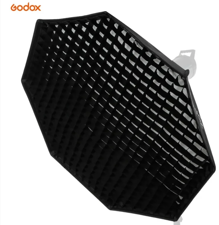 고독스 95cm 120cm 140cm 스튜디오 옥타곤 허니컴 그리드 소프트박스 리플렉터 소프트박스 (보웬스 마운트, 스튜디오 스트로브 플래시 라이트용)